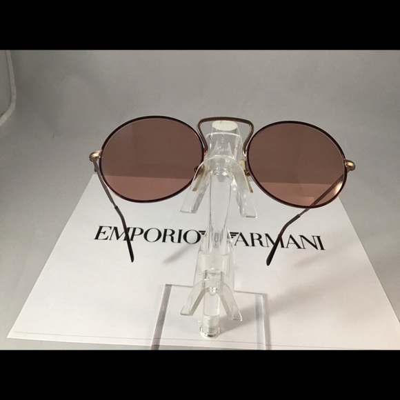 Emporio Armani Accessories - Vintage Emporio Armani Retro RoseGold Sunglass